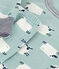 Kinder-Pyjama aus aufgerautem Molton mit Schafen PAUL/ MULTICO