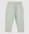 Baby-Hose aus Doppeljersey weiss AVALANCHE/ BRUT