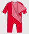 Langer Baby-Overall aus Bio-Baumwolle rot TERKUIT