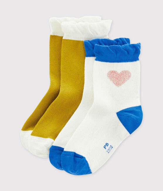 Set aus 2 Paar Kinderstrümpfen Mädchen variante 2