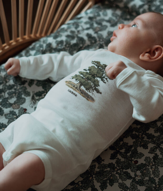3er-Set lang&auml;rmelige Baby-Bodys f&uuml;r Jungen Petit Bateau x Deyrolle vielfarbig