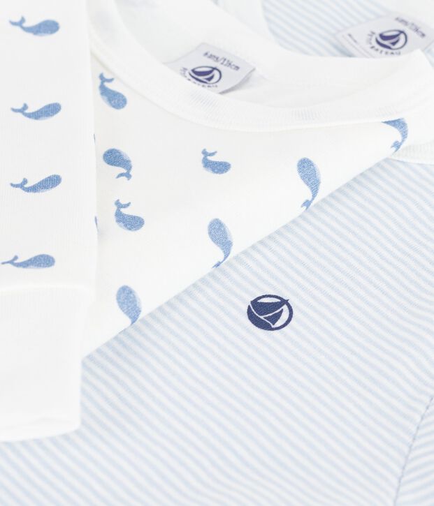 Set Kinder-Pyjamas aus bedruckter Baumwolle vielfarbig