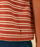 Damen-T-Shirt Le Boxy aus gestreifter Baumwolle FAMEUX/ AVALANCHE