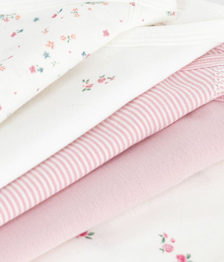 Set lang&auml;rmeliger Wickelbodys aus bedruckter Baumwolle variante 1