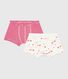 Set Kinder-Boxershorts mit überzogenem Bund aus Baumwolle mit Pferd-Motiv
