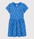 Kurzärmeliges Kleid aus Baumwolle für Mädchen