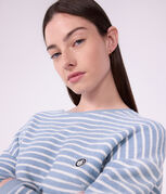 blau/naturfarben