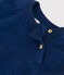 Baby-Kurzoverall aus Frottee blau MEDIEVAL
