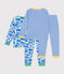 2er-Set Kinderpyjamas aus Baumwolle. variante 1