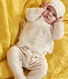 Vierteiliges Baby-Set aus Baumwolle