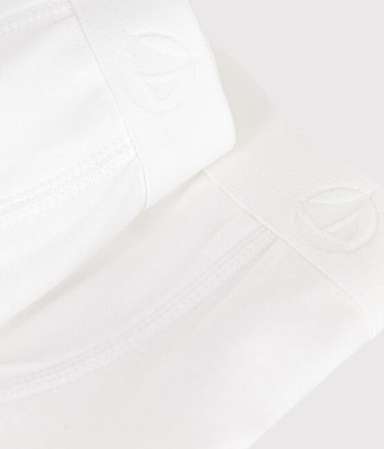 2er-Set weiße Boxershorts für Jungen variante 1