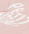 Langärmeliges T-Shirt aus Baumwolle für Kinder/Mädchen rosa SALINE