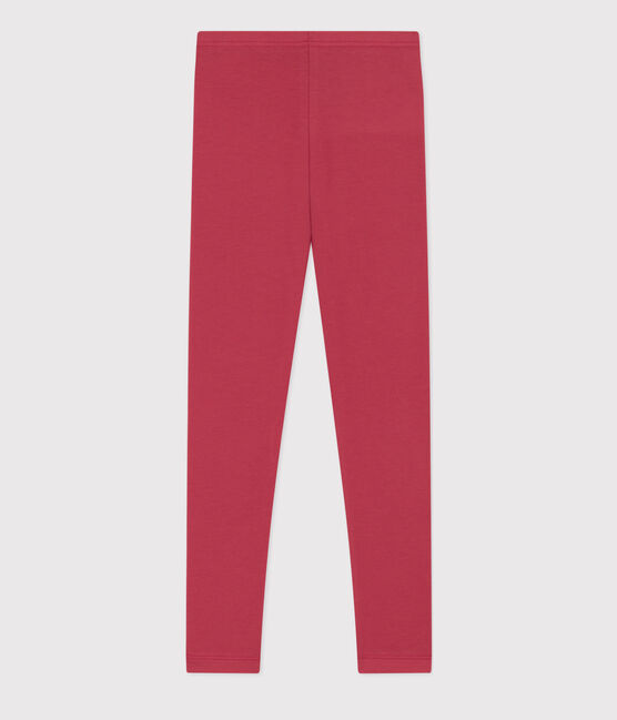 Kinder-Leggings aus Jersey-Elastan für Mädchen rosa PAPI