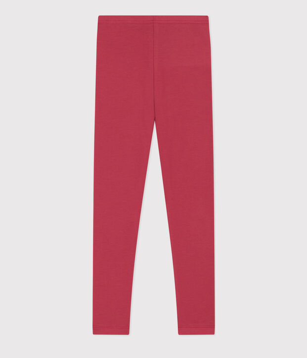 Kinder-Leggings aus Jersey-Elastan f&uuml;r M&auml;dchen rosa