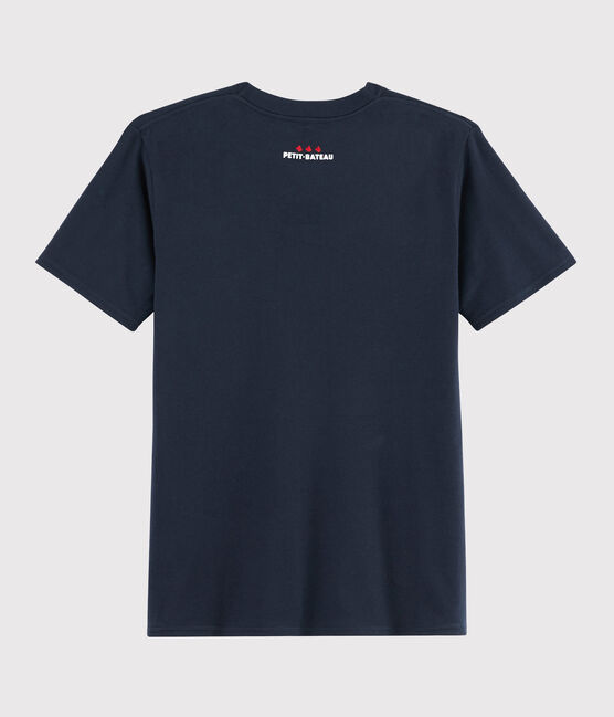Dames/Heren T-shirt blau SMOKING