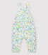 Baby-Latzhose aus Molton Mädchen.