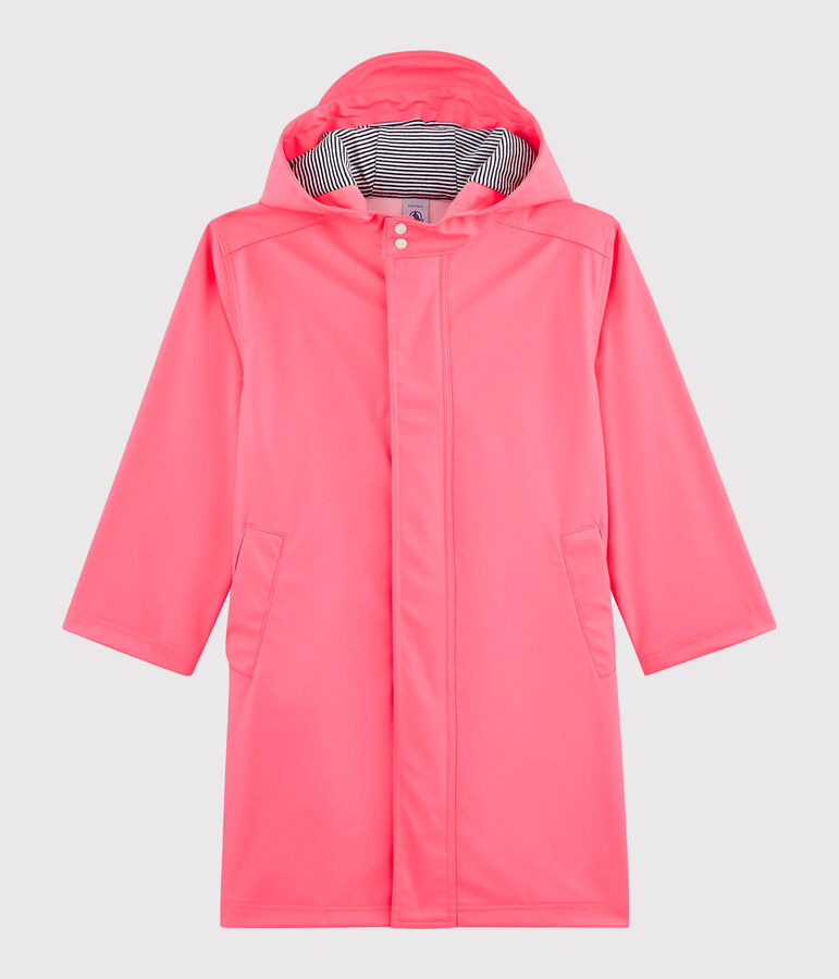 Kinder-Regenjacke f&uuml;r Jungen und M&auml;dchen rosa