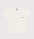 Kurzärmeliges Baby-T-Shirt aus geflammtem Jersey