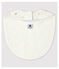Baby-Lätzchen aus Bio-Baumwolle weiss MARSHMALLOW/weiss MULTICO