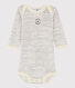 Langärmeliger Baby-Body Jungen