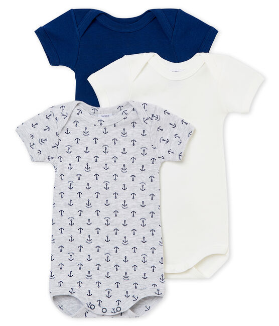 Baby Jungen Kurzarmbodys im 3er-Set variante 1