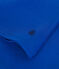 Langärmeliges Damen-T-Shirt L'Iconique aus einfarbigem Rippstrick blau CALVIN