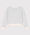 Sweatshirt aus Baumwolle für Damen weiss AVALANCHE/ SKY CHINE