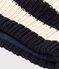 Gestreifter Snood aus Strick mit Fleece-Futter für Jungen und Mädchen blau SMOKING/ AVALANCHE