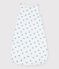 Babyschlafsack aus Bio-Baumwolle weiss MARSHMALLOW/blau BRASIER