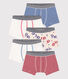5er-Set Boxershorts aus Baumwolle mit Fahrradmotiv für Jungen