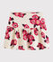 Kinderrock aus Molton für Mädchen beige MONTELIMAR/weiss MULTICO