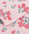 Kinder-Pyjama aus Doppeljersey mit Blumenmotiv rosa JOLI/weiss MULTICO