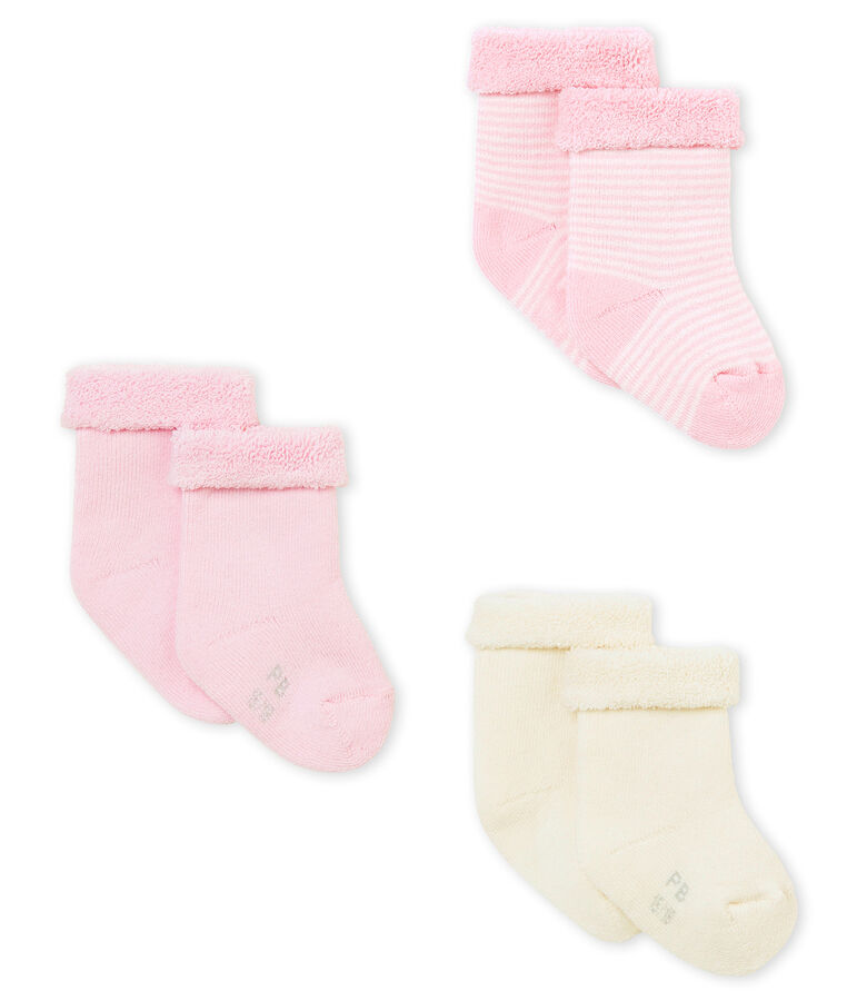 Unisex Baby Socken im 3er-Set vielfarbig