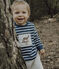 Langer Overall Petit Bateau x Deyrolle blau SHADOW/naturfarben MULTICO