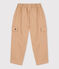 Kinder-Cargohose aus Sergestoff beige TRENCH