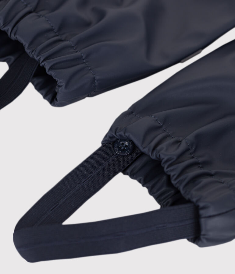 Lange Baby-Regenhose blau