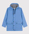 Klassische Regenjacke aus recyceltem Material und Bio-Baumwolle blau EDNA