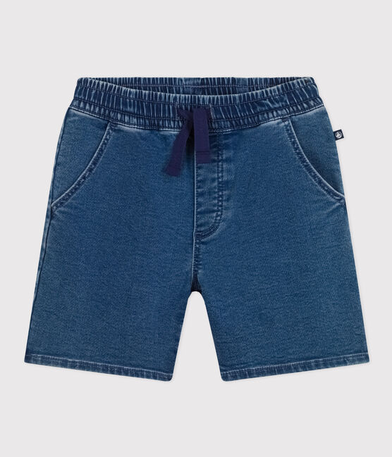 Kinder-Shorts aus Denim für Jungen blau BLEU DELAVE