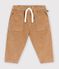 Baby-Hose aus einfarbigem Fein-Cord LATTE