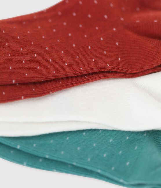 3er-Set Kindersocken für Mädchen variante 1