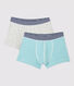2er-Set Boxershorts aus Bio-Baumwolle für Jungen
