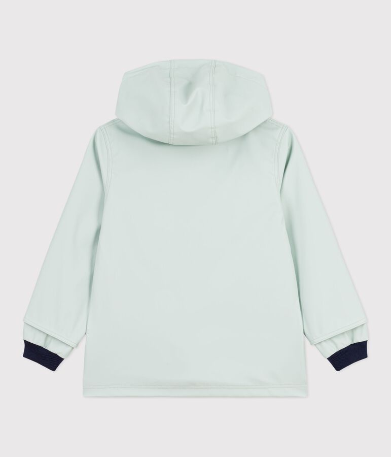 Ikonische Kinder-Regenjacke blau