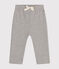 Baby-Hose aus Molton grau CHATON CHINE