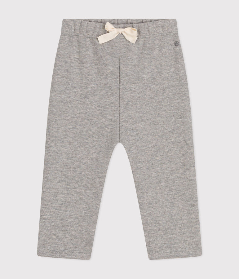 Baby-Hose aus Molton grau