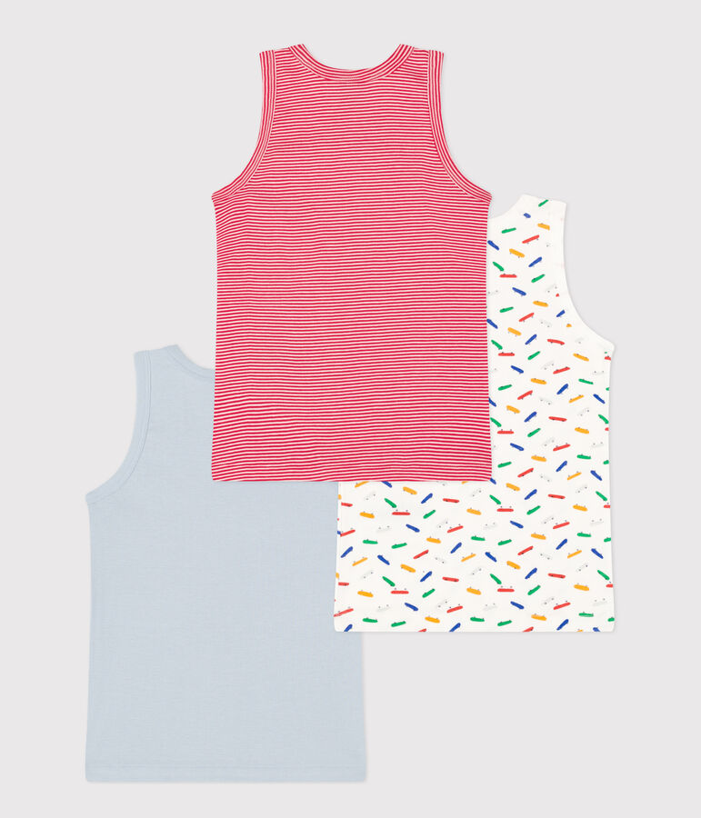3er-Set Kinder-Tanktops aus Baumwolle variante 1