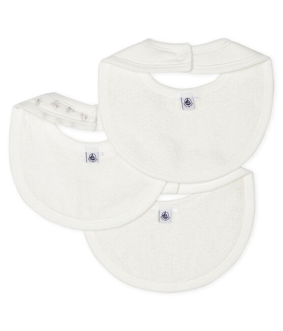 3er-Set Baby-Lätzchen aus Rippstrick variante 1