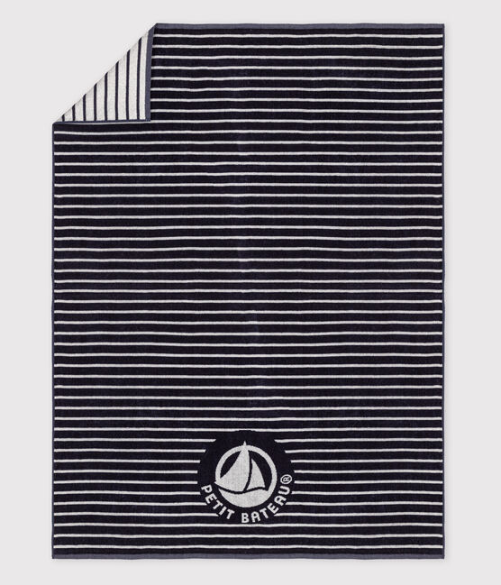 Strandtuch blau SMOKING/weiss MARSHMALLOW