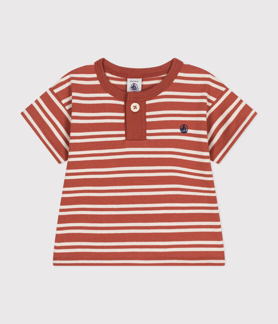 Kurzärmeliges Baby-T-Shirt aus Jersey FAMEUX/ AVALANCHE