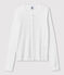 Emblematischer Cardigan für Damen weiss ECUME