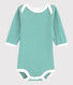 Langärmeliger Baby-Body Jungen